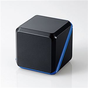 ELECOM（エレコム）　3.5φモバイルスピーカー　ASP-SMP220BBK