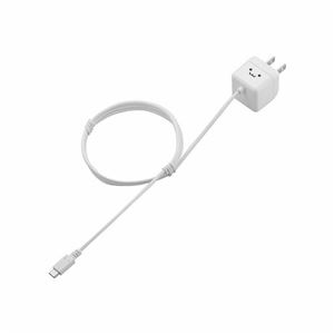 ELECOM（エレコム）　キューブ型AC充電器(スマホ用・1.8A)　MPA-ACMBC100WH