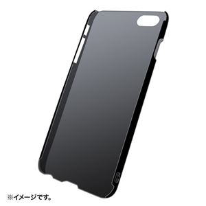サンワサプライ　ラバーコーティングハードケース(iPhone6Plus用)　PDA-IPH010BK