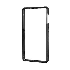 エレコム　Xperia(TM) Z3用ハイブリッドバンパー　PM-SOZ3HVBBK