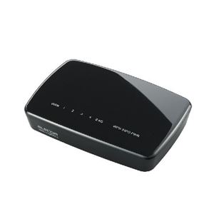 エレコム　11ac対応無線LAN中継器　WRC-733FEBK-R
