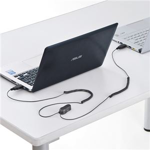サンワサプライ　アラームセキュリティ(USB取付け・ダブル)　SLE-4ALM