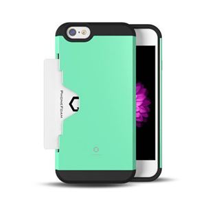 PHONE FOAM Golf Fit カード収納機能付 for iPhone6ケース ミント PHFGLFIP6-MT
