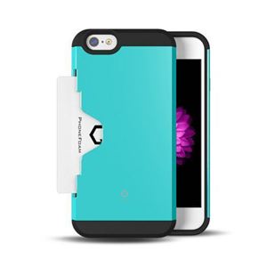 PHONE FOAM Golf Fit カード収納機能付 for iPhone6ケース エメラルド PHFGLFIP6-EM