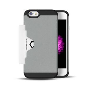 PHONE FOAM Golf Fit カード収納機能付 for iPhone6ケース ブラック PHFGLFIP6-BK