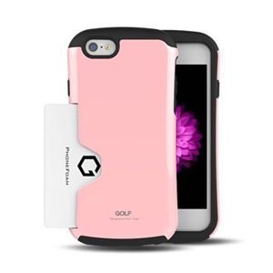 PHONE FOAM Golf Original カード収納機能付 for iPhone6ケース ピンク PHFGLOIP6-PK