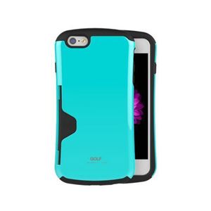 PHONE FOAM Golf Original カード収納機能付 for iPhone6Plusケース エメラルド PHFGLOI6P-EM