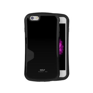 PHONE FOAM Golf Original カード収納機能付 for iPhone6Plusケース ブラック PHFGLOI6P-BK