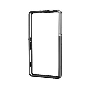 エレコム　Xperia Z3 Compact用ハイブリッドバンパー　PD-SO02GHVBBK