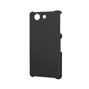 エレコム　Xperia Z3 Compact用シェルカバー(RC)　PD-SO02GPVRBK