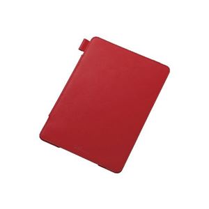 エレコム　iPadAir2用ソフトレザーカバー(4アングルタイプ)　TB-A14PLF2RD