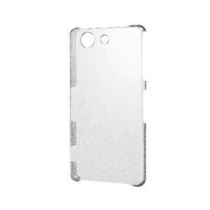 エレコム Xperia Z3 Compact用シェルカバー（ラメ） PD-SO02GPVBCR