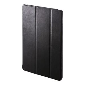サンワサプライ iPadAir2ソフトレザーケース（ブラック） PDA-IPAD67BK
