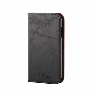 エレコム iPhone 6用ソフトレザーカバー（360°） PM-A14PLF360BK