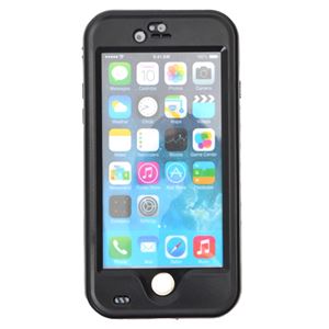 サンコー 防水＆耐ショックケース for iPhone 6 ブラック WTPSHCK6