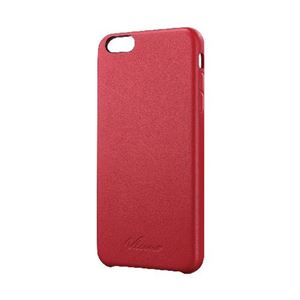 エレコム iPhone 6 Plus用ソフトレザーカバー／オープン PM-A14LPVLRD