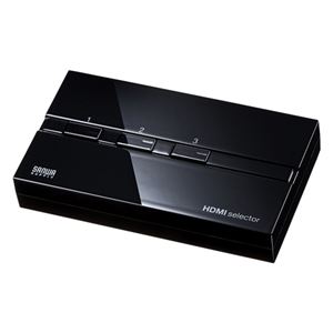 サンワサプライ HDMI切替器（手動切替・3入力・1出力） SW-HD31ML