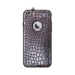 AEONAZ TWINKLE-i6 ナチュラル レザー CROCO SKIN for iPhone 6 バイオレット AEOTCRIP6-VT