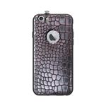 AEONAZ TWINKLE-i6 ナチュラル レザー CROCO SKIN for iPhone 6 バイオレット AEOTCRIP6-VT
