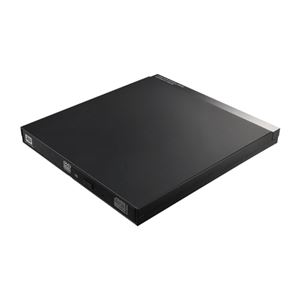 ロジテック USB3.0ポータブル9.5mmDVD書込ソフト付き LDR-PUB8U3LBK