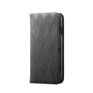 エレコム iPhone6用ソフトレザー（アーガイル） PM-A14PLFD13