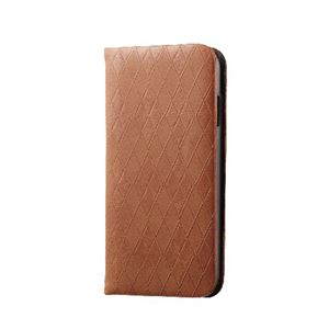 エレコム iPhone6用ソフトレザー（アーガイル） PM-A14PLFD14