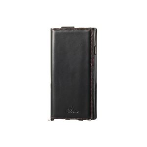 エレコム iPhone 6用レザーカバー（本革） PM-A14PLFHBK