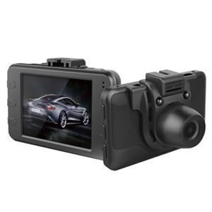【車載用防犯カメラ】テック 2.4型液晶搭載 薄型・軽量ドライブレコーダー TECDVRVGA TECDVRVGA