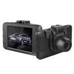 【車載用防犯カメラ】テック 2.4型液晶搭載 薄型・軽量ドライブレコーダー TECDVRVGA TECDVRVGA