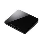 エレコム 11ac 433Mbps ギガ対応ホテルルーター WRH-733GBK