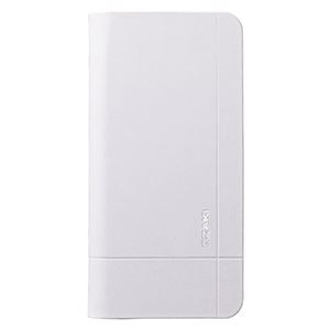 OZAKI O！coat Aim Folio Leather Case w／Card Pocket for iPhone 5 White OC552CY
