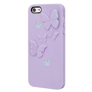SwitchEasy KIRIGAMI （Butterfly） for iPhone 5s／5 Lavender Wings SW-BUTKI5-PU