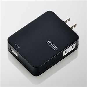 エレコム iPad対応 USB充電ポート付きタップ T-UA01-11200BK