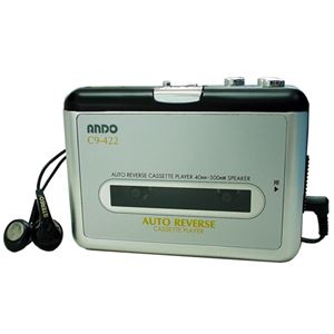ANDO オートリバースカセットプレーヤー C9-422