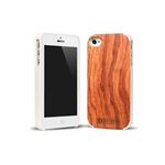 RECOVER iPhone 5 Wood Case Rosewood White R-ROSEWOOD-W