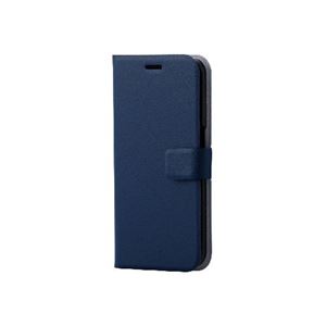 エレコム Galaxy S6 edge用 薄型ソフトレザーカバー PM-SCG6EPLFSNBU