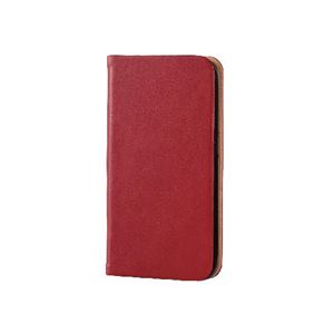 エレコム Galaxy S6 edge用ソフトレザーカバー PM-SCG6EPLFYRD