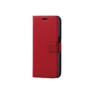 エレコム Galaxy S6用 薄型ソフトレザーカバー PD-SCGS6PLFSNRD
