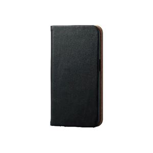 エレコム Galaxy S6用ソフトレザーカバー PD-SCGS6PLFYBK