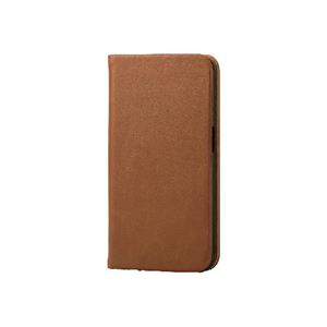 エレコム Galaxy S6用ソフトレザーカバー PD-SCGS6PLFYBR