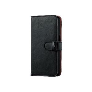 エレコム Galaxy S6用ソフトレザースナップ PD-SCGS6PLFYDBK