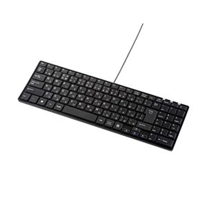 サンワサプライ USBスリムキーボード（ブラック） SKB-SL17BK