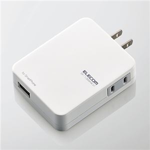 エレコム USB充電ポート付きタップ T-US01-11100WH