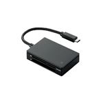 エレコム USB Type-Cコネクタ搭載メモリリーダライタ MR3C-A010BK