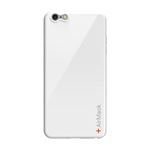 SwitchEasy AirMask colors PP ＆ Film Case for iPhone 6 Plus Snow AAP-15-131-12