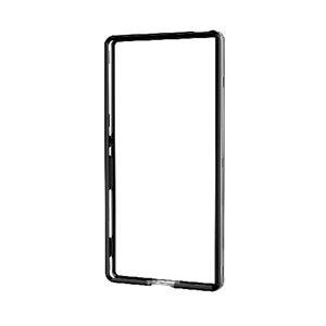 エレコム Xperia（TM） Z4用ハイブリッドバンパー PM-SOZ4HVBBK
