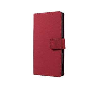 エレコム Xperia（TM） Z4用ファブリックカバー PM-SOZ4PLFF01