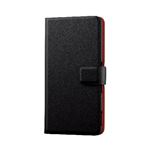 エレコム Xperia（TM）Z4用薄型ソフトレザーカバー PM-SOZ4PLFSNBK