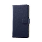 エレコム Xperia（TM）Z4用薄型ソフトレザーカバー PM-SOZ4PLFSNBU