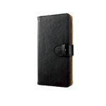 エレコム Xperia（TM） Z4用ソフトレザーカバー PM-SOZ4PLFYDBK